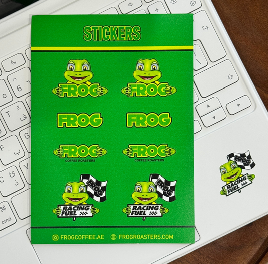 Frog Logo Stickers 8 pic ملصقات شعارات الضفدع